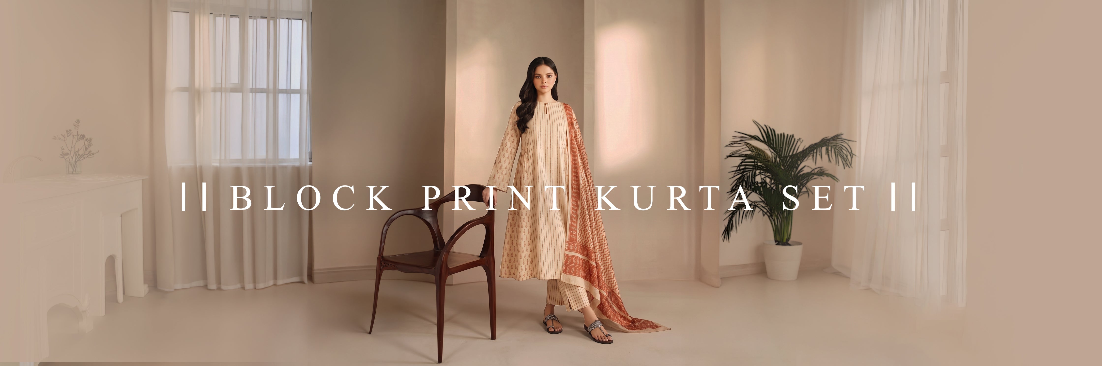 Block Print Kurta Sets