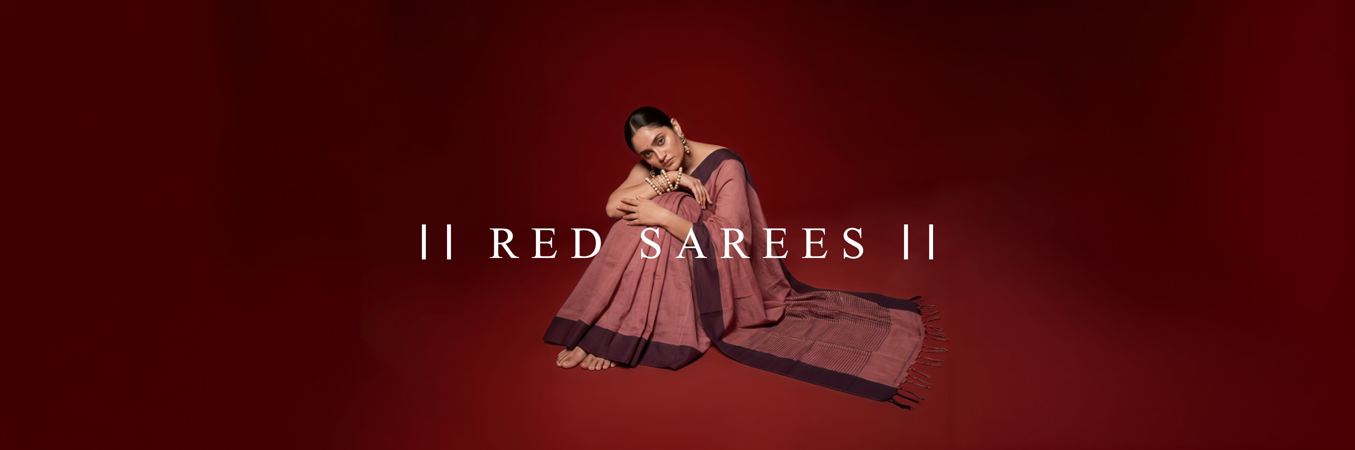 Red Saree