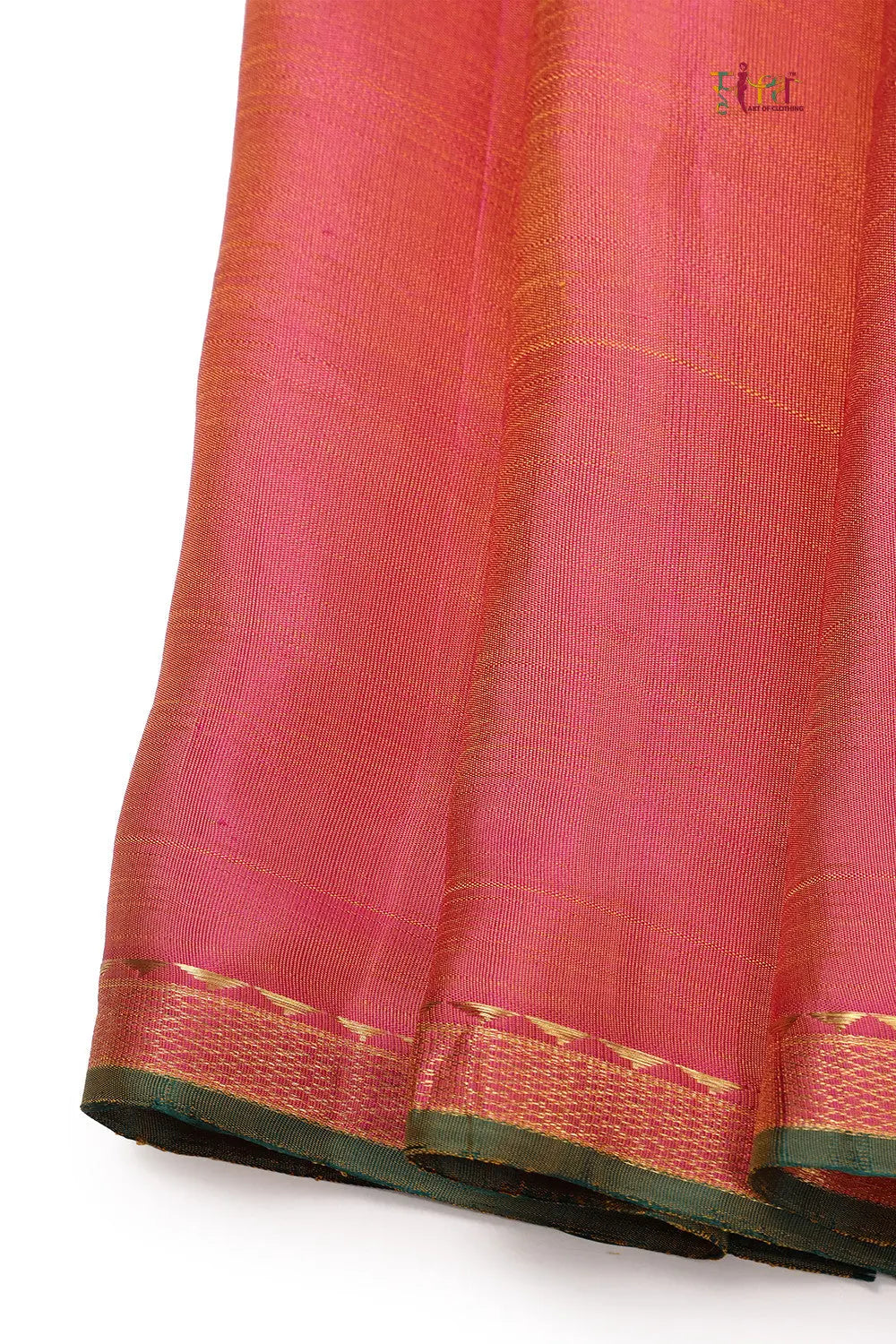 Yellow Handloom Kanchipattu Saree With Gold Zari Border