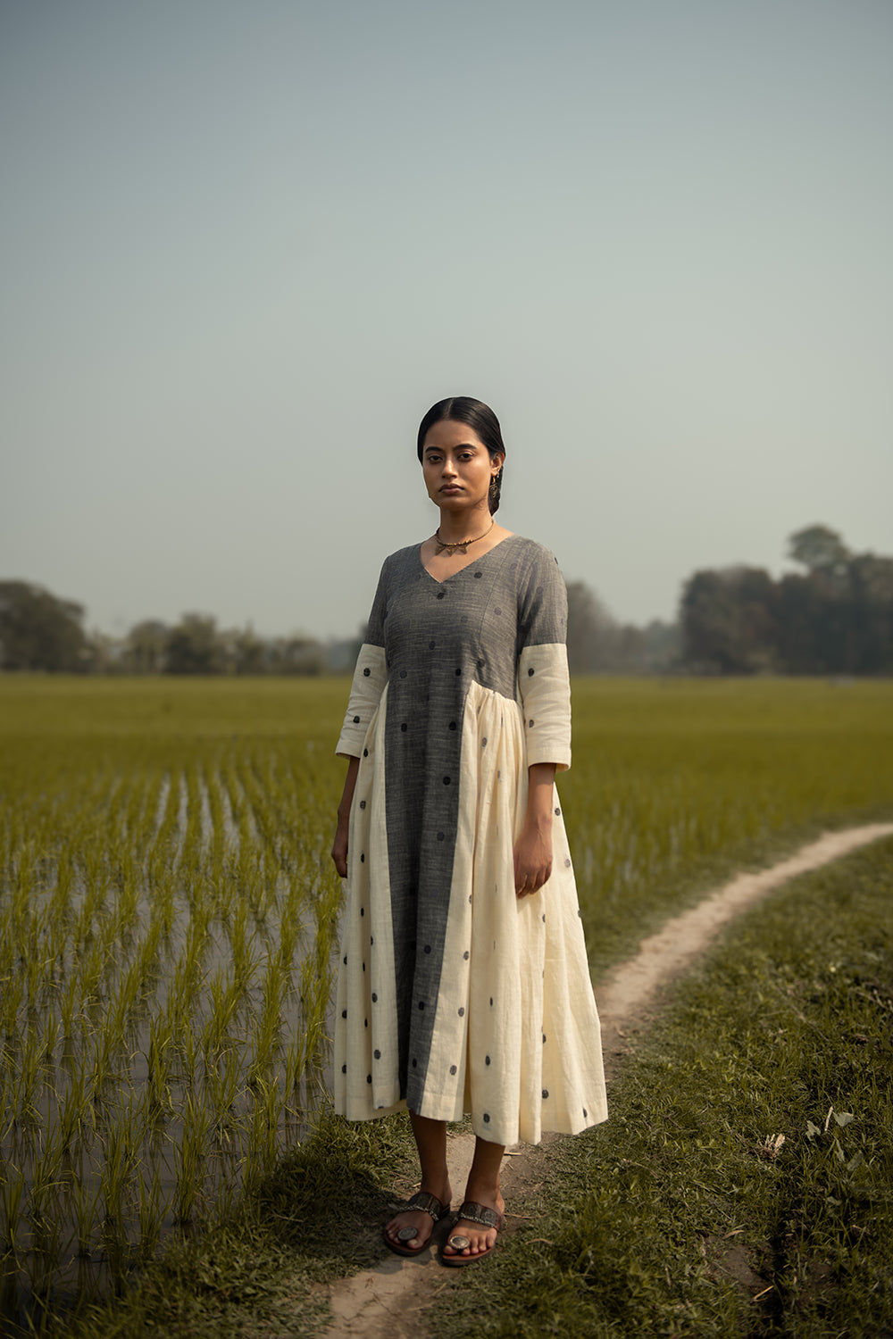 Greyscape South Cotton Dress