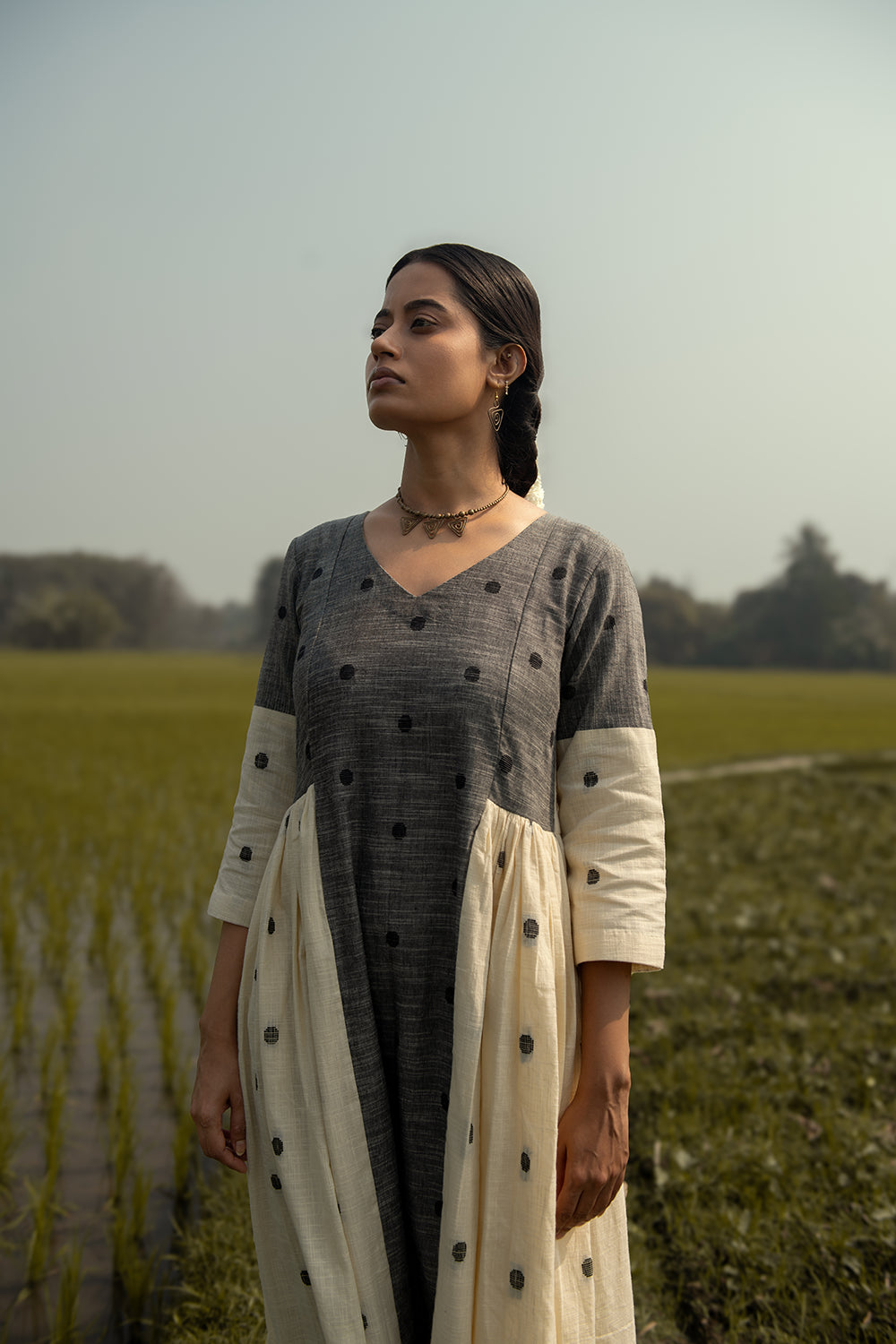Greyscape South Cotton Dress