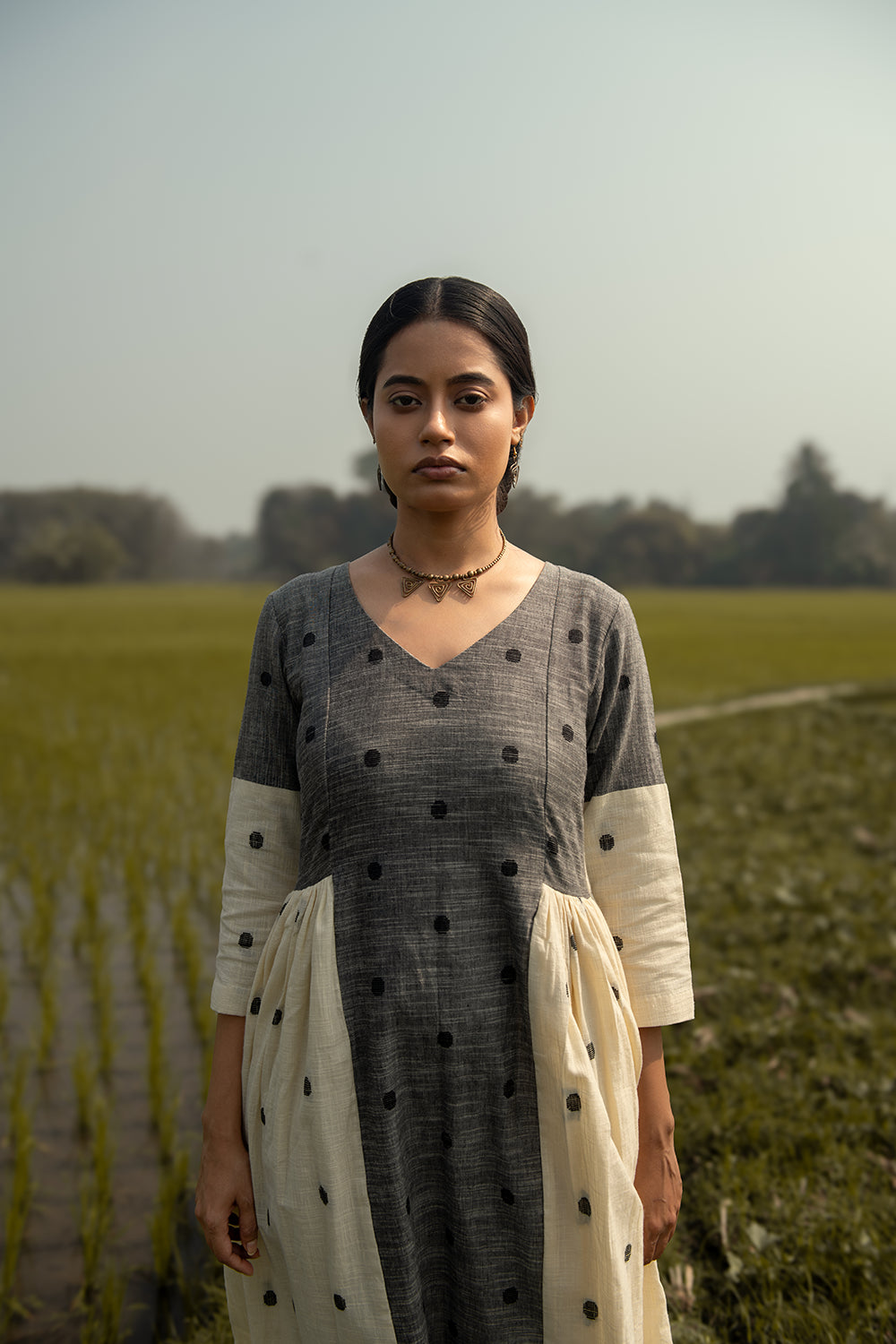 Greyscape South Cotton Dress
