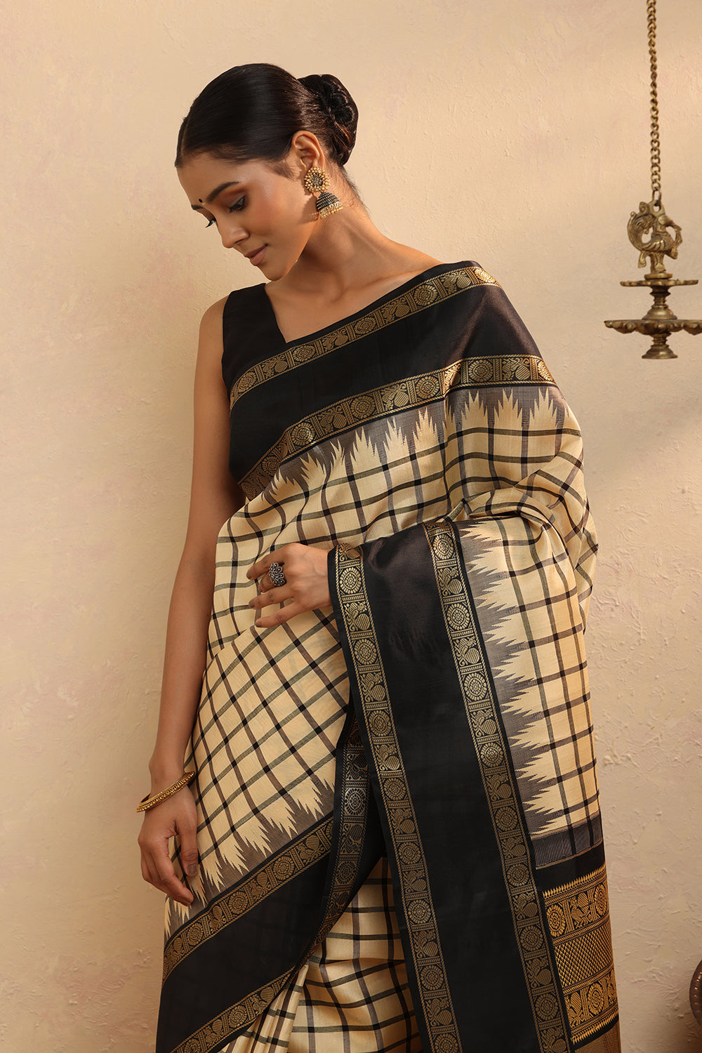Black Silk Blouse