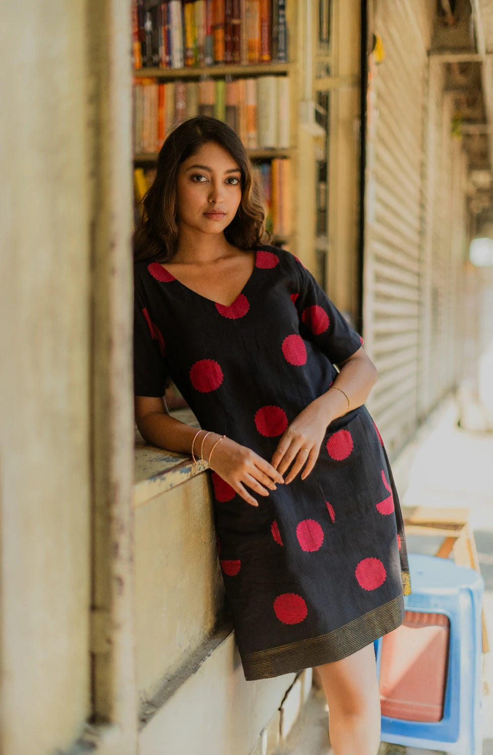Pink Pop South Cotton Dress