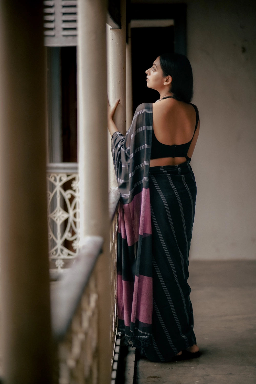 Basic Kaali Syahi Blouse