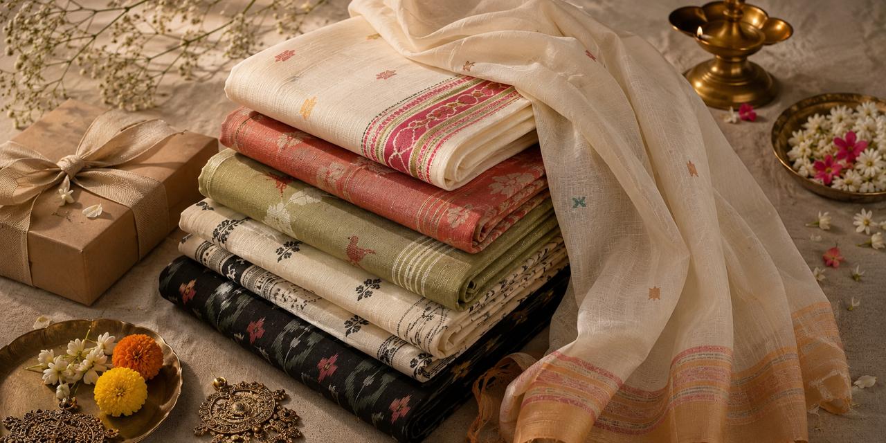The Festive Gifting Edit: Handloom Pieces to Gift This Season