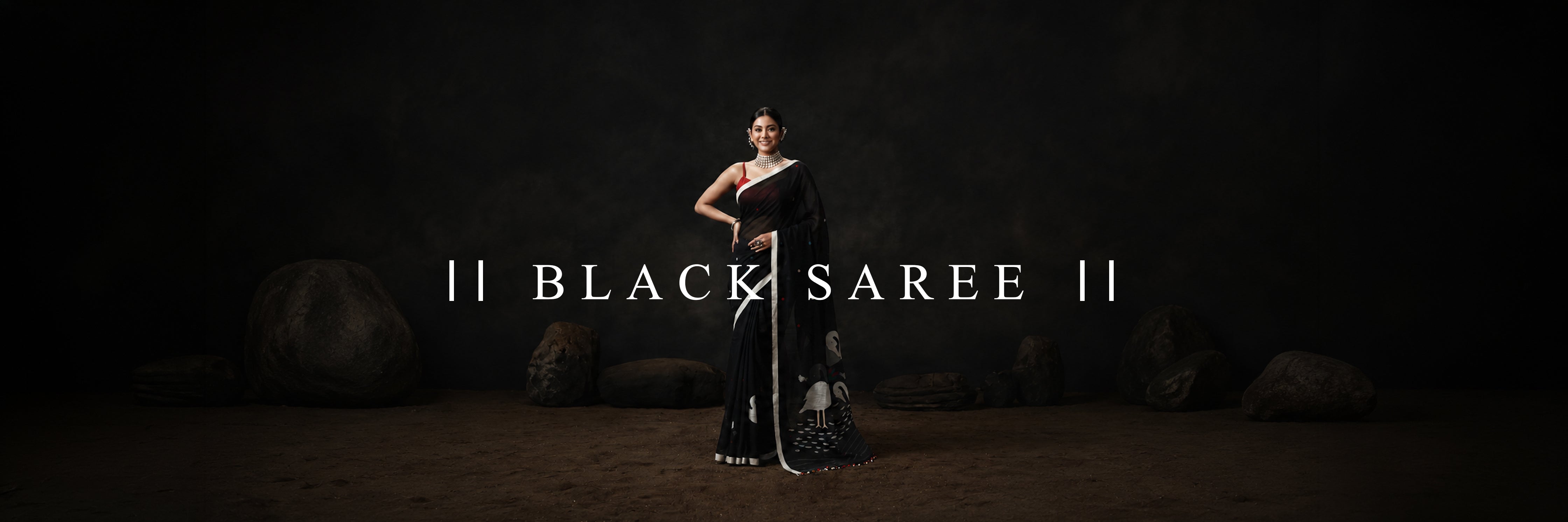 Black Saree