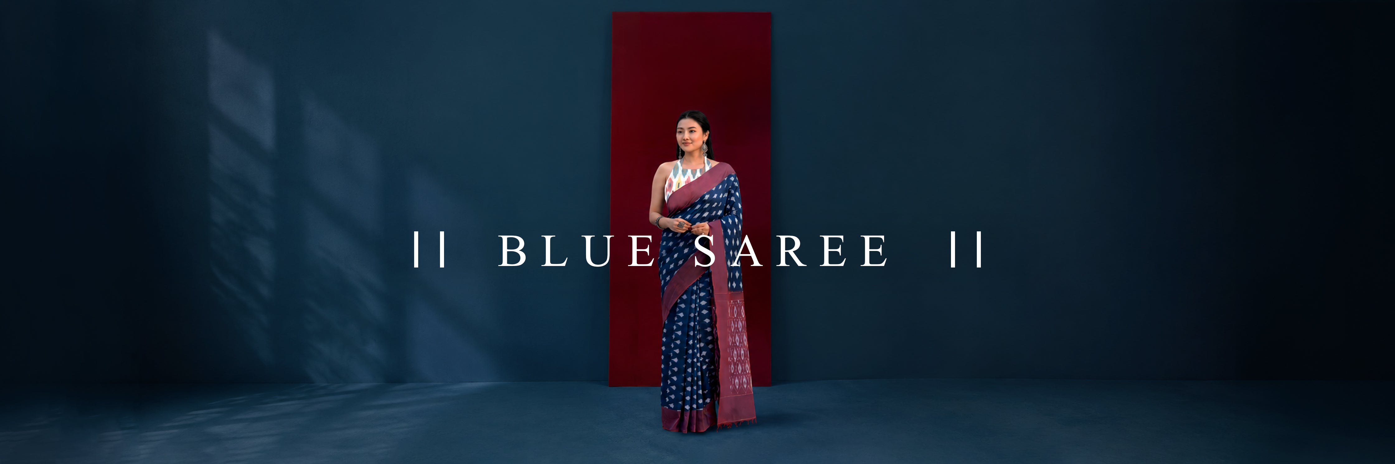 Blue Saree