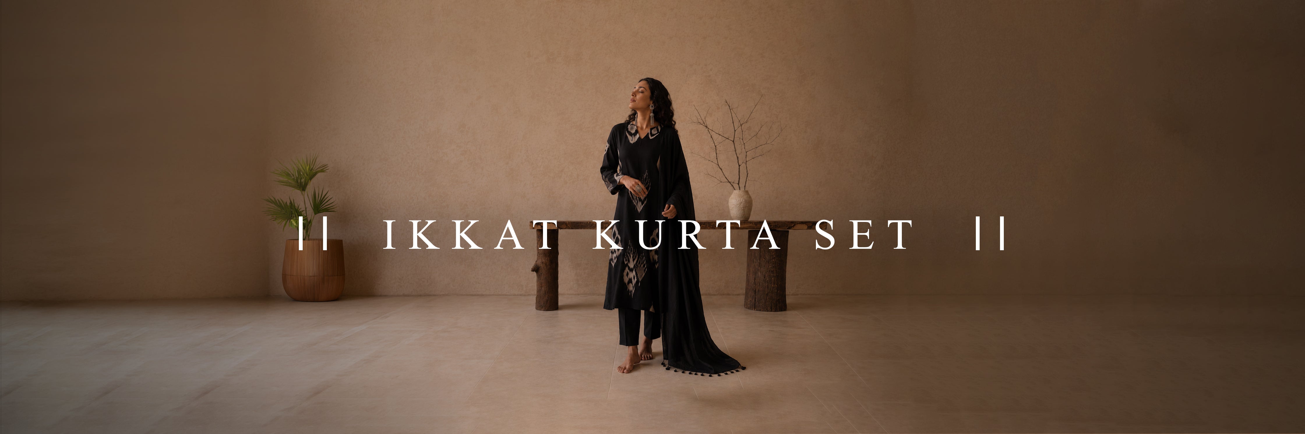 Ikkat Kurta Sets