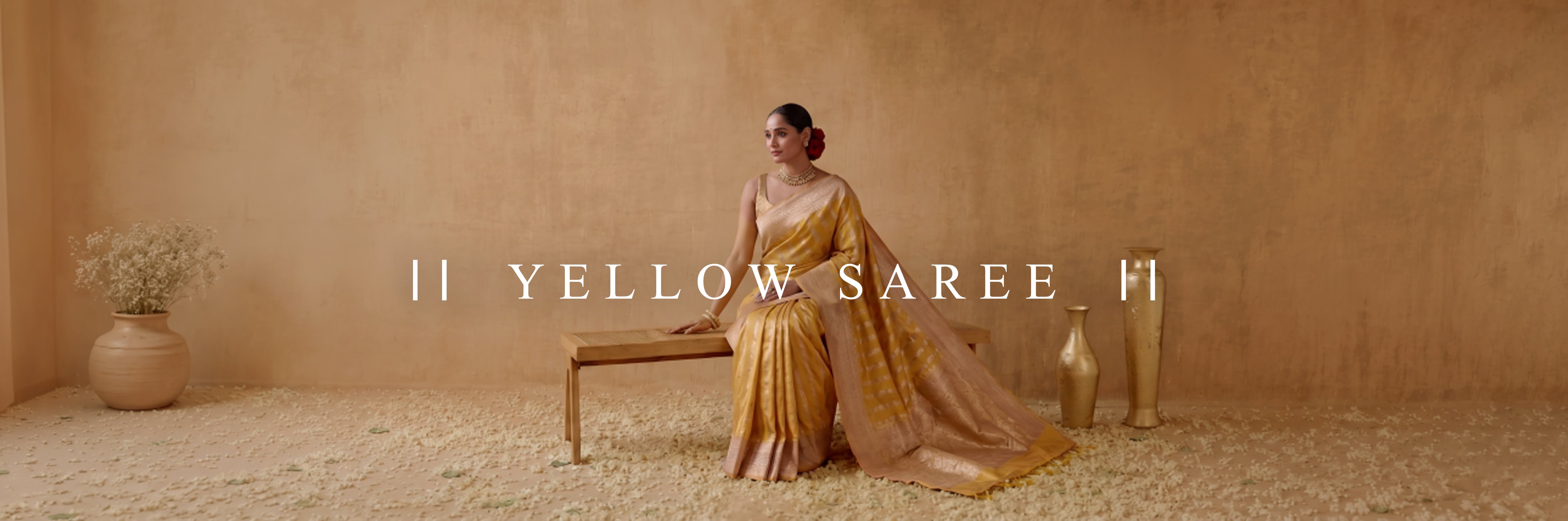 Yellow Saree