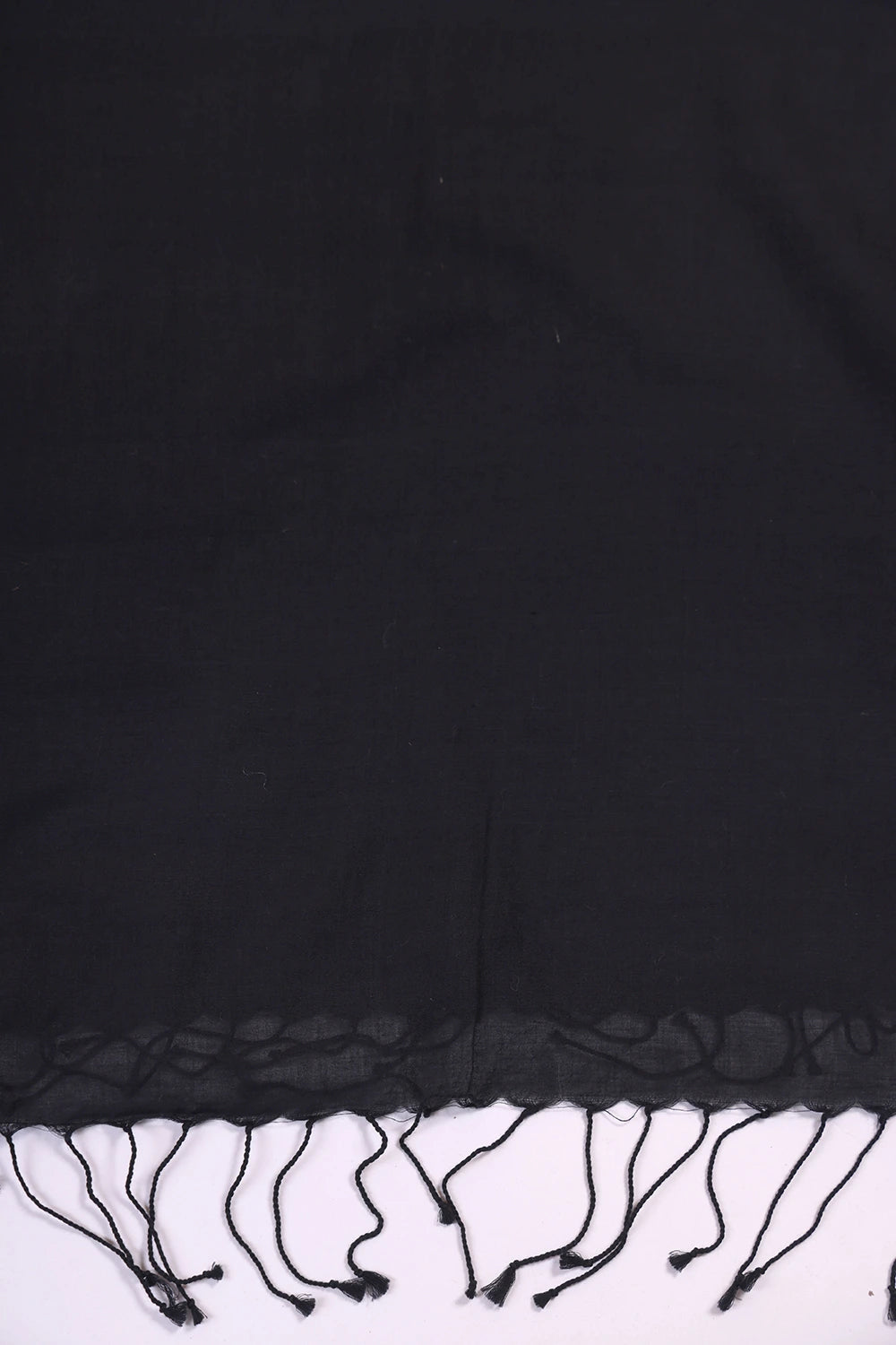 Black & Yellow Hearts Woven Suit Set Dupatta