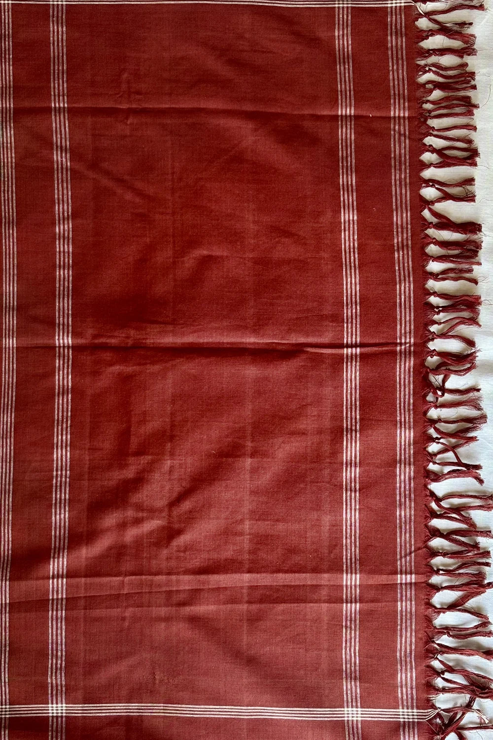Handloom Multi Colour Brown Double Ikkat Dupatta
