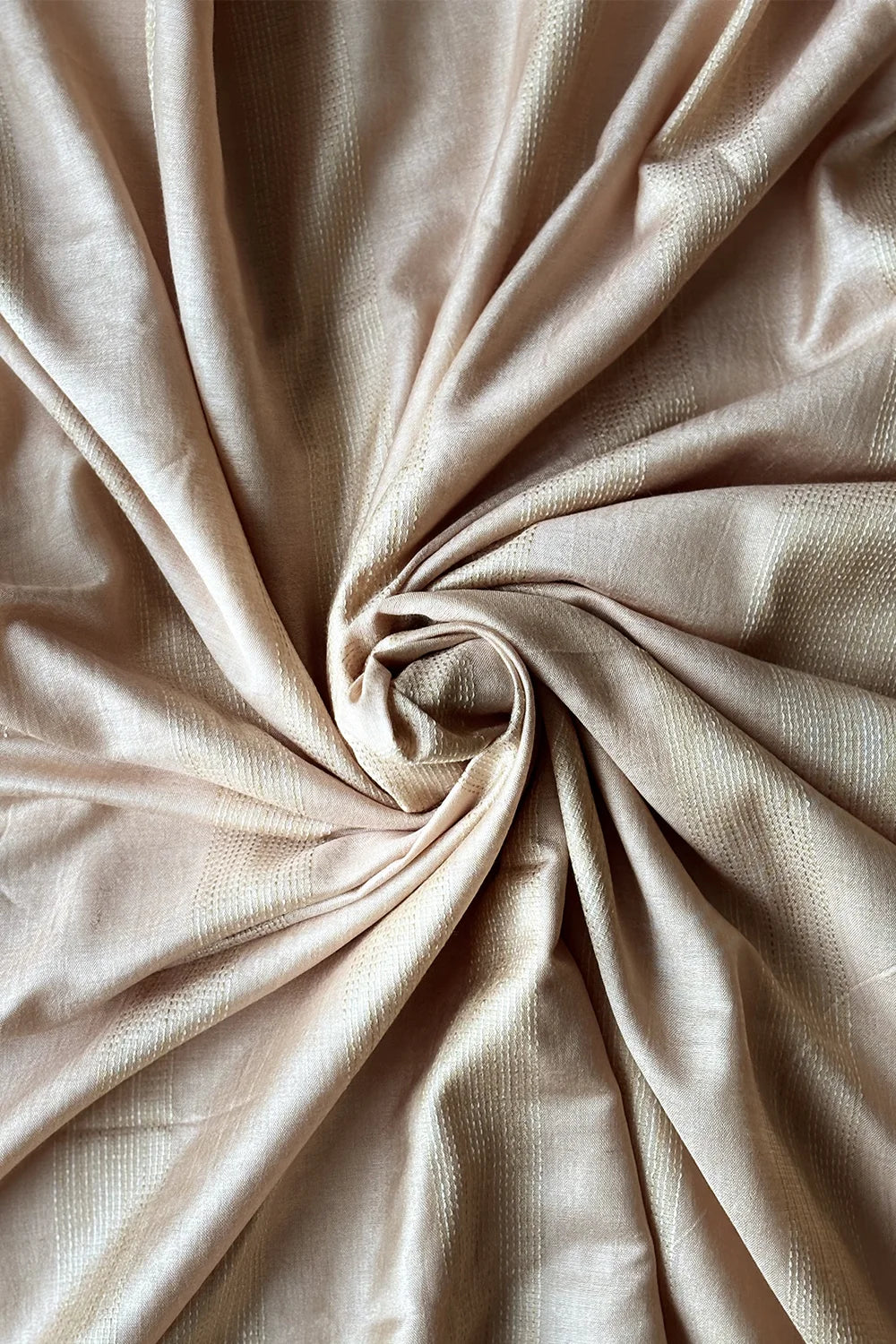 Beige Pukhoor Cotton SIlk Woven Dupatta