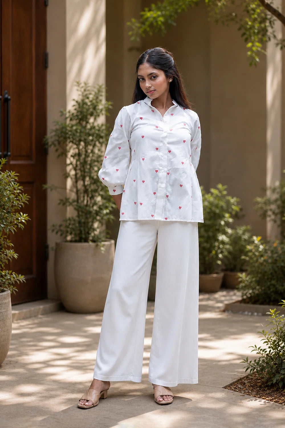 Scarlet Bloom South Cotton Top