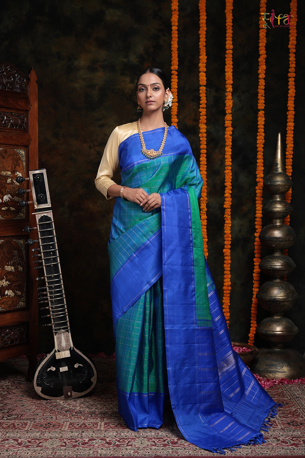 Kanakavalli Kanjivaram Silk Sari 20-040-HS001-02167