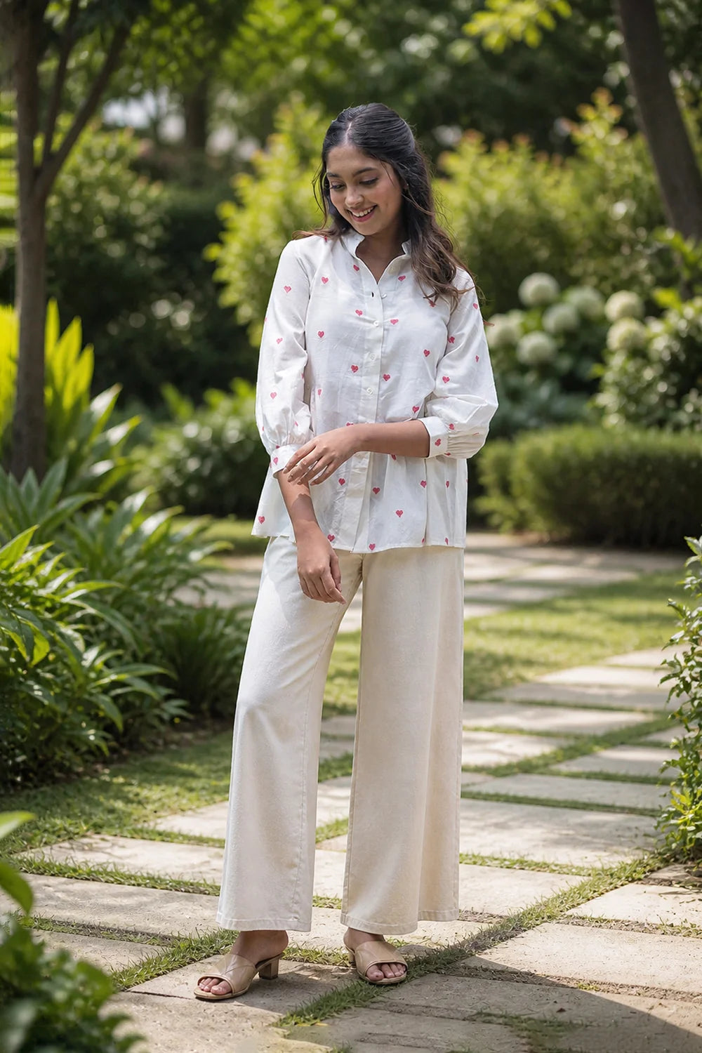 Scarlet Bloom South Cotton Top