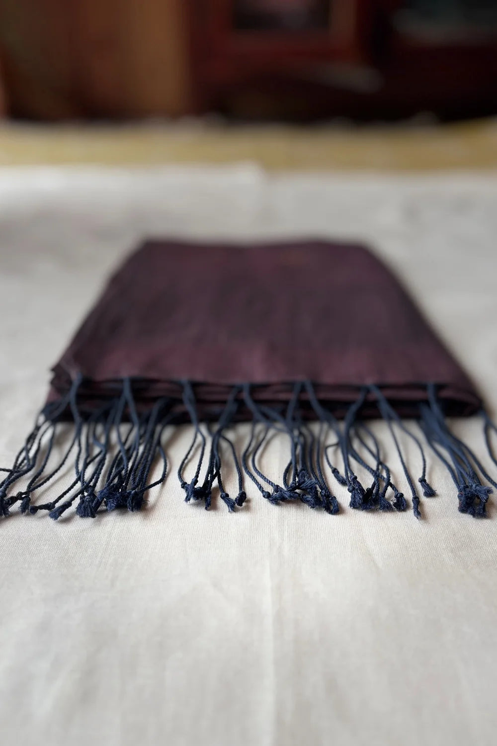Handloom Cola Yantra Zari Jamdani Dupatta