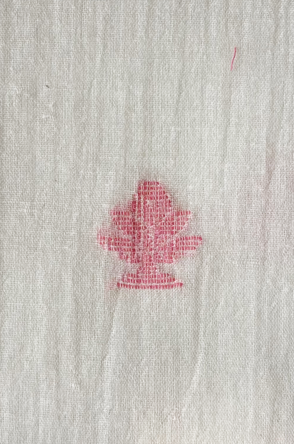 Handloom Ivory Kopal Jamdani Dupatta