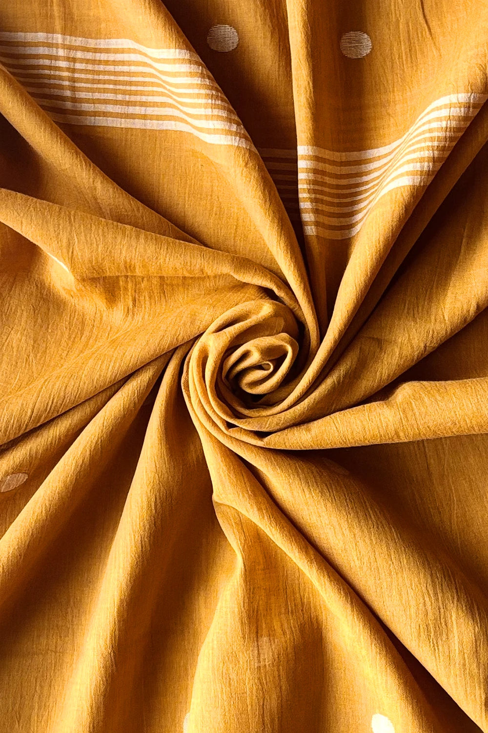 Handloom Yellow Jamdani Dupatta