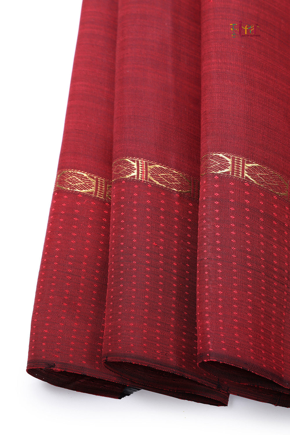 Handloom Peanut Brown Kanchipattu With Vibrant Multi Colour Border