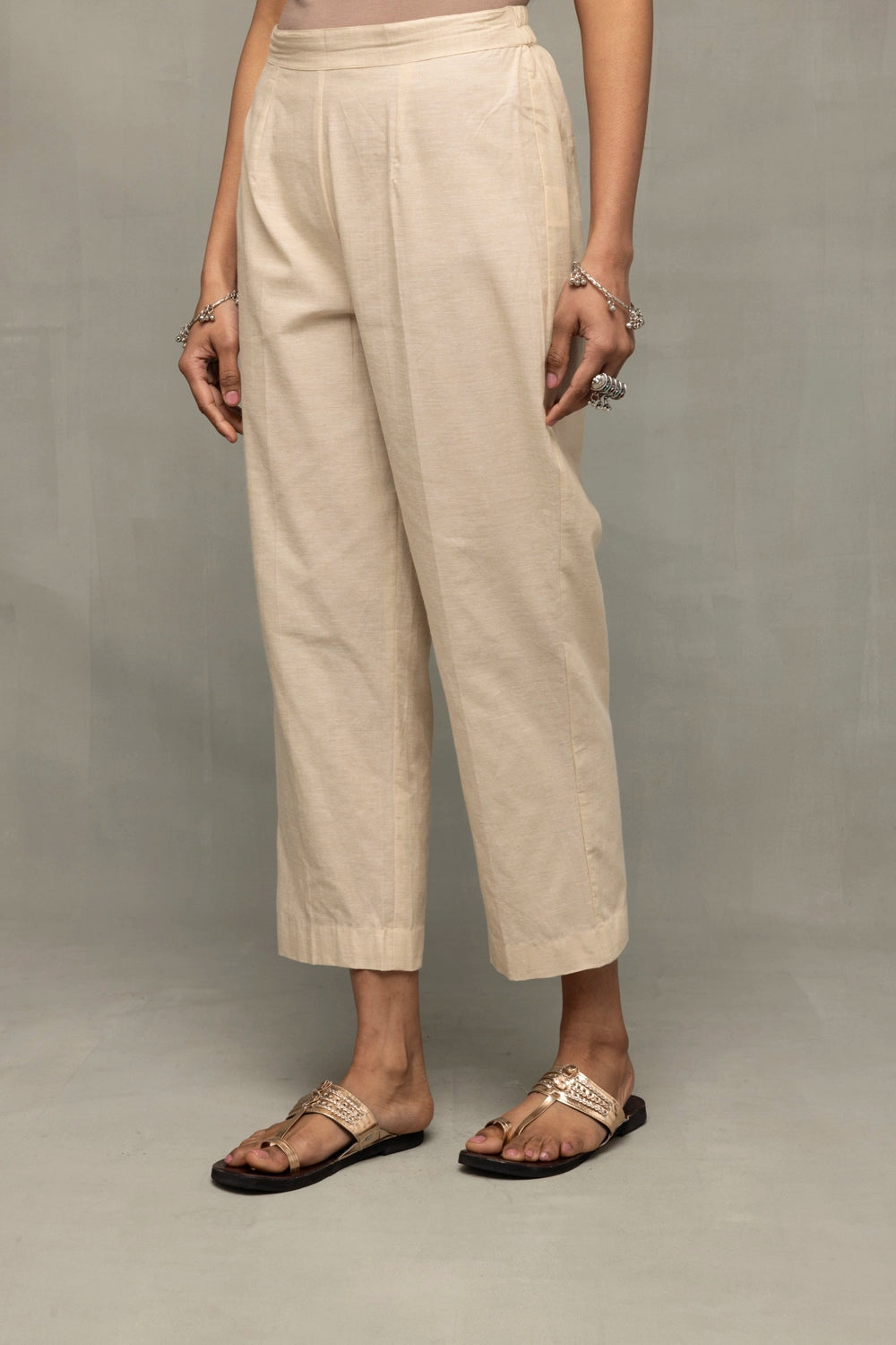 Sage Serenity South Cotton Zari Kurta Set with Dupatta