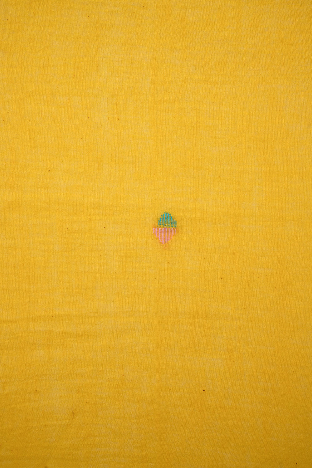 Mustard Yellow Jamdani Handwoven Pure Cotton Dupatta-Sutra Art of Clothing