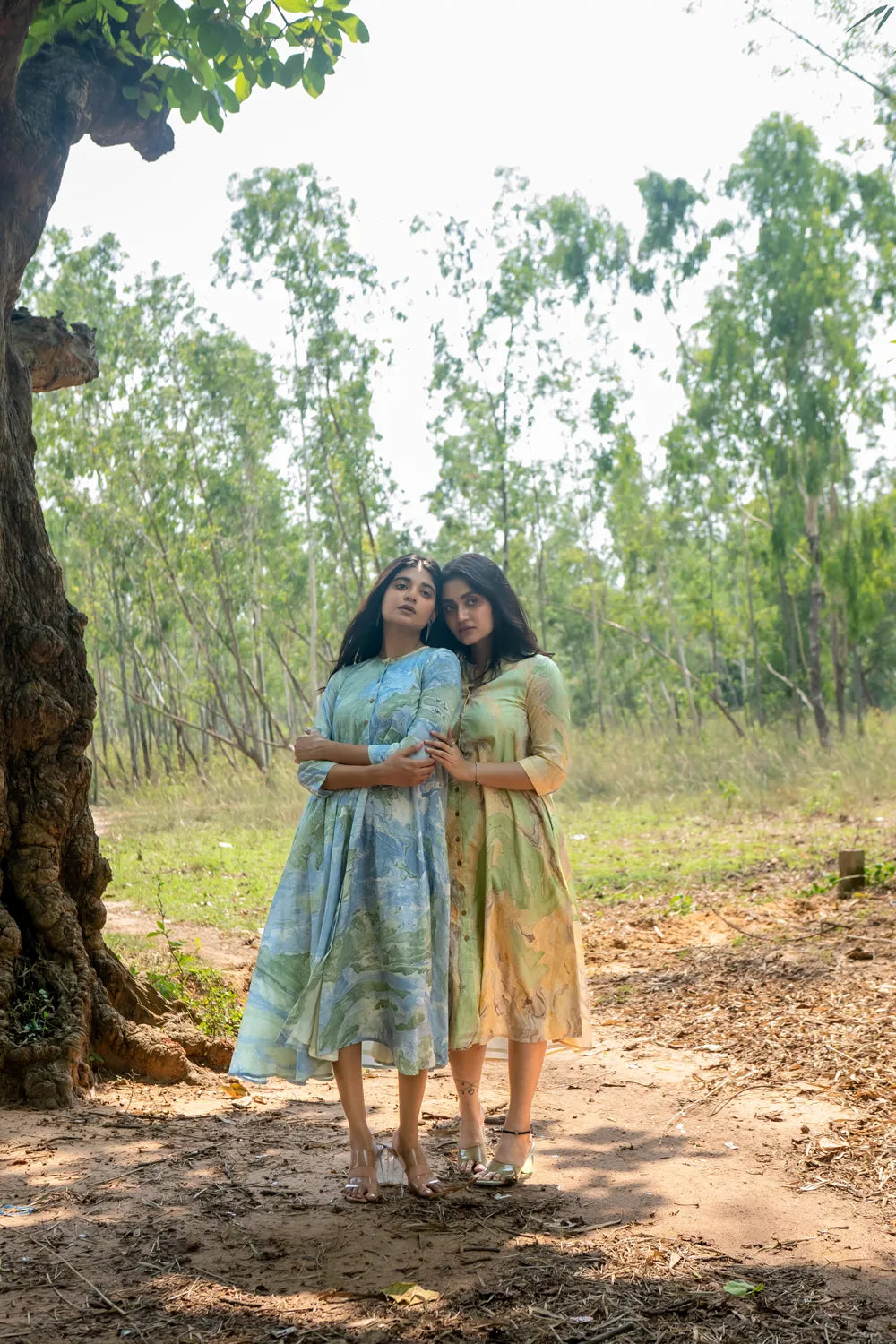 Bluegrass Marble Pure Cotton Dress