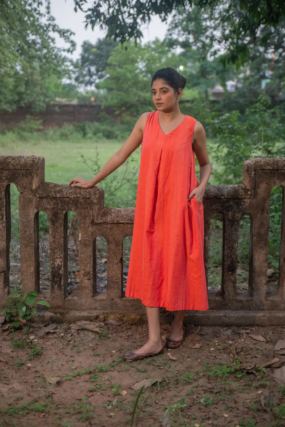 Marigold South Cotton Dress
