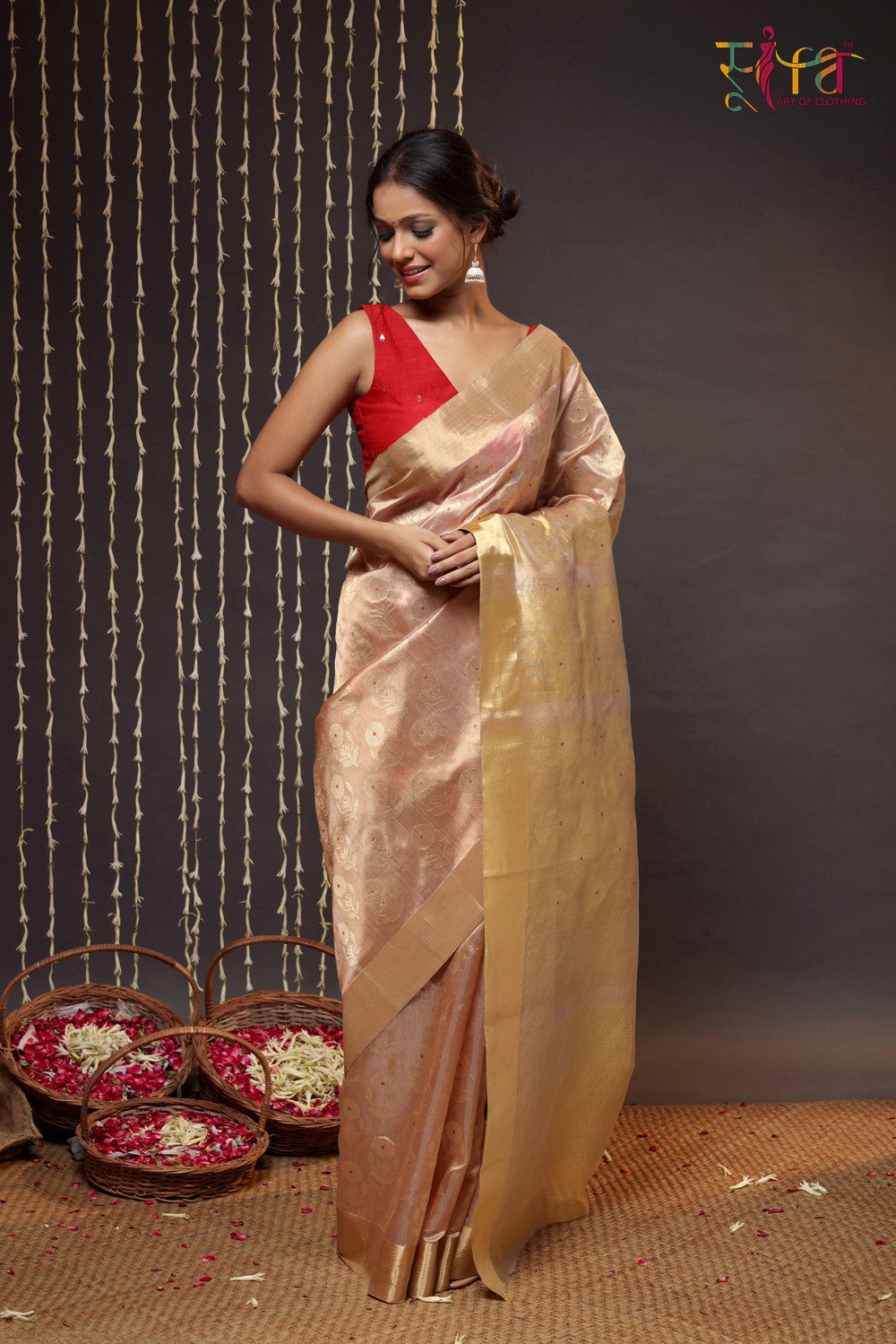 Exclusive New Collection Chanderi Handloom Saree at Rs.4200/Piece in delhi  offer by Kalyan Bunkar Handloom Chanderi