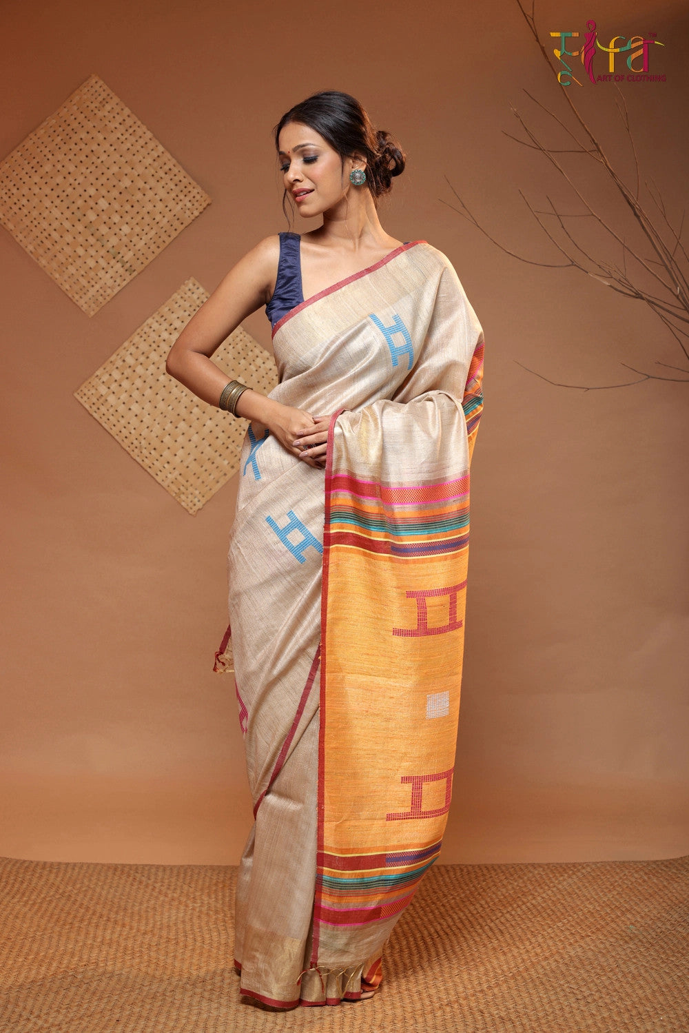 Tussar munga handloom silk sarees / Bhagalpuri tussar Silk Saree / silk  sarees / Indian saree / saree blouse / sari … | Saree, Tussar silk saree,  Indian silk sarees