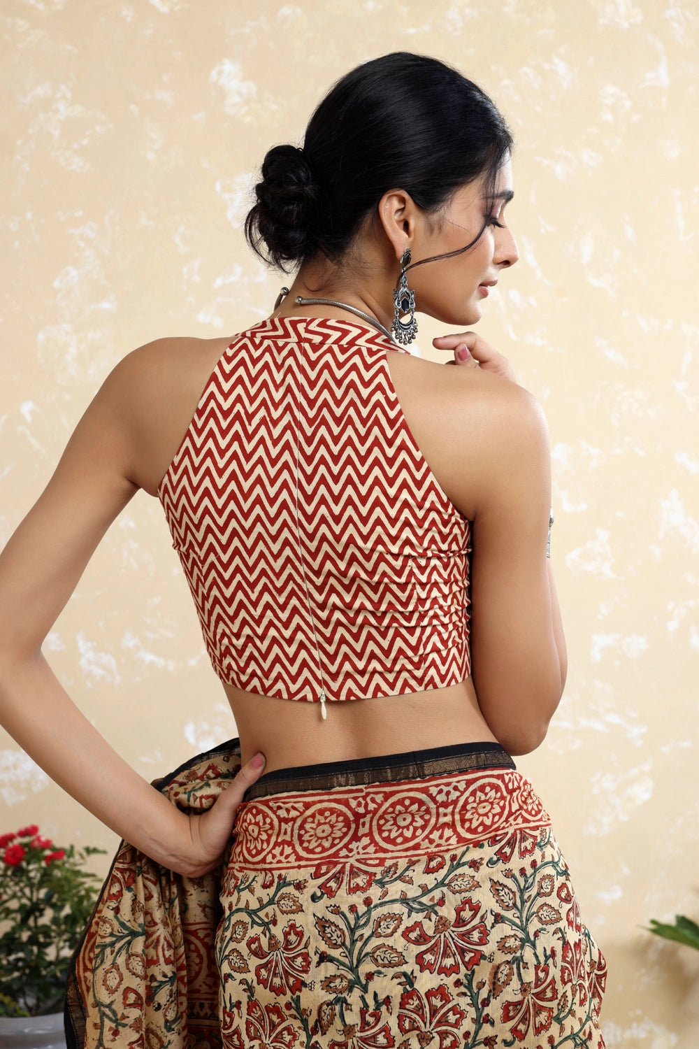 Kriti Block Print Blouse