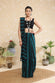 Handloom Black Stripes Mulmul Saree