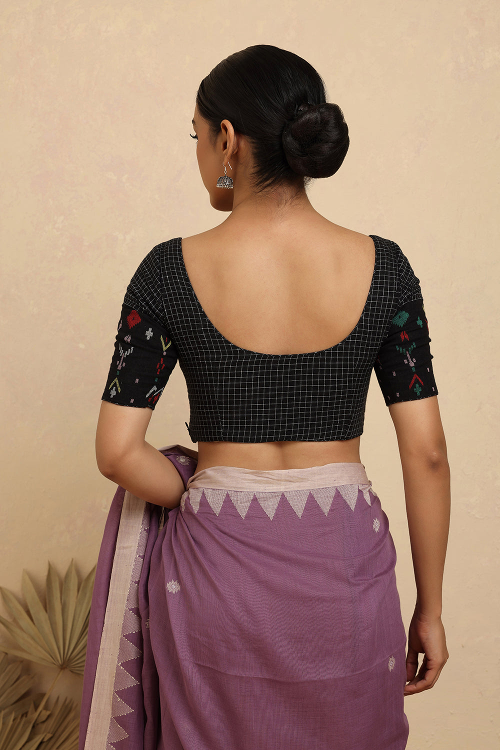 Checkmate Jamdani Blouse