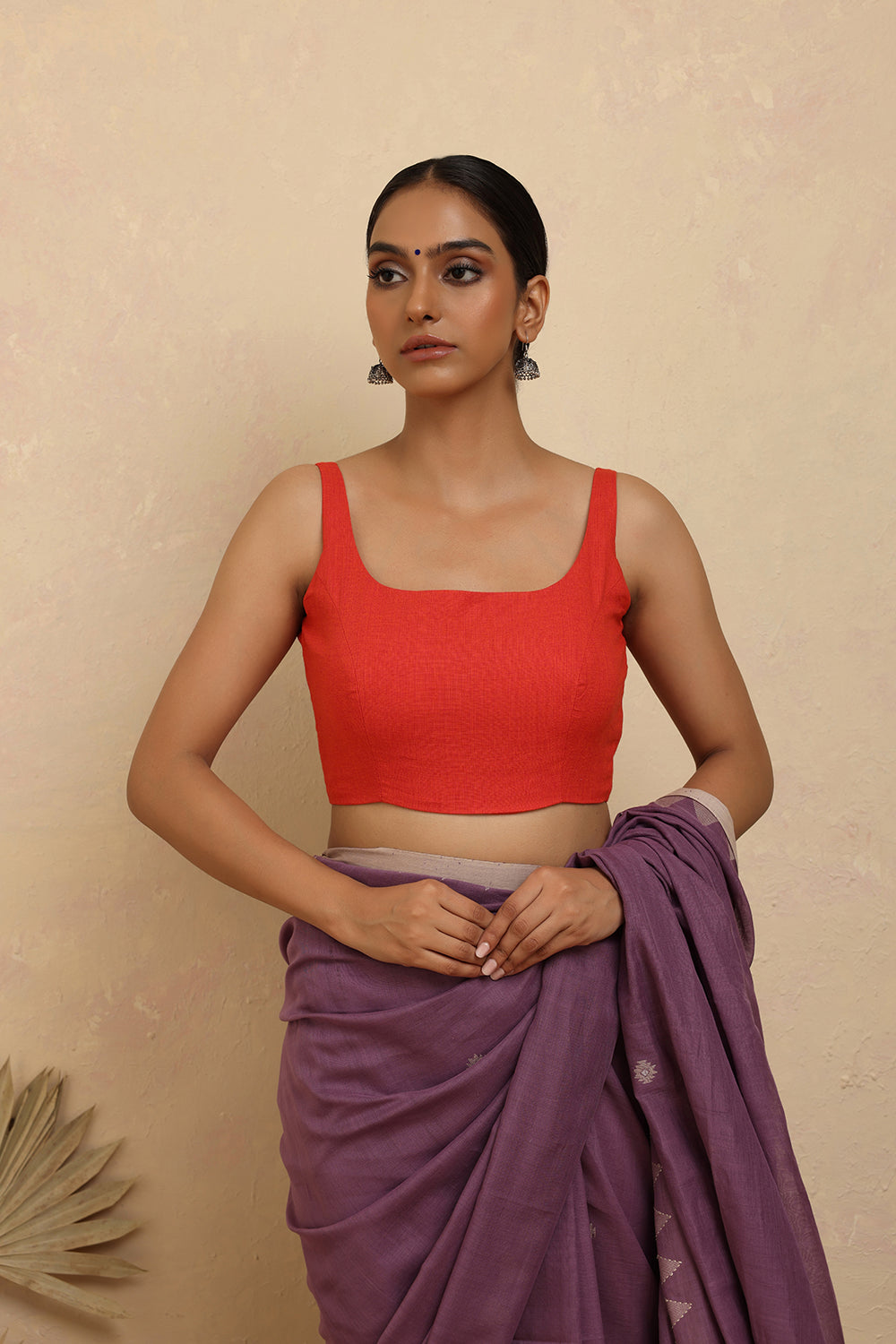 Basic Orange Blouse