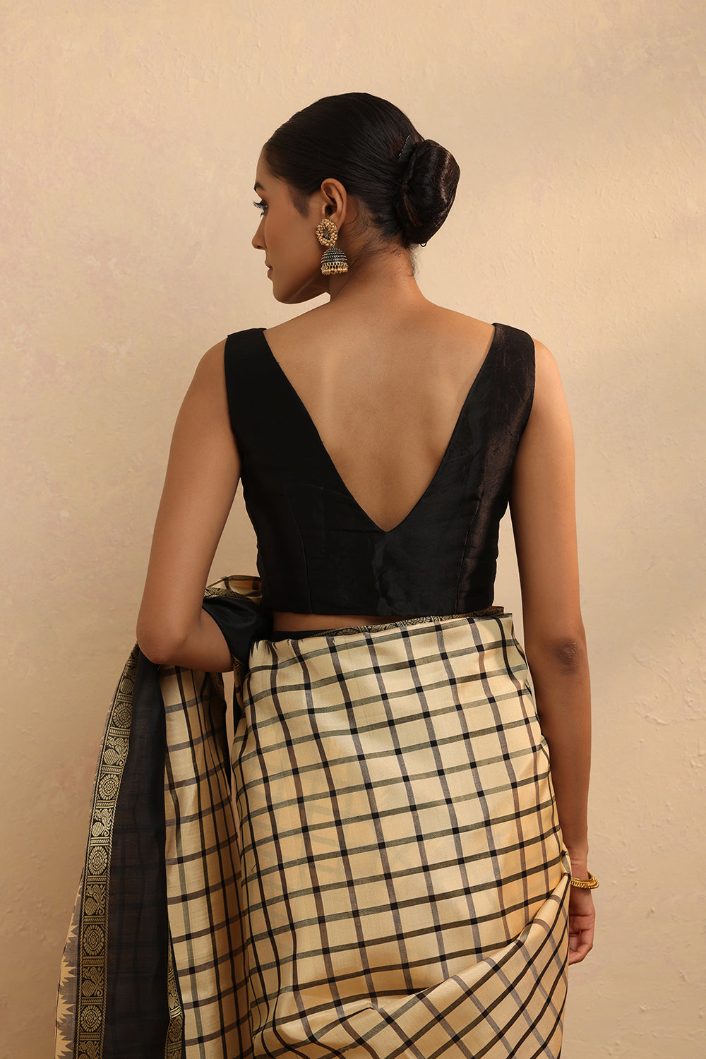 Black Silk Blouse