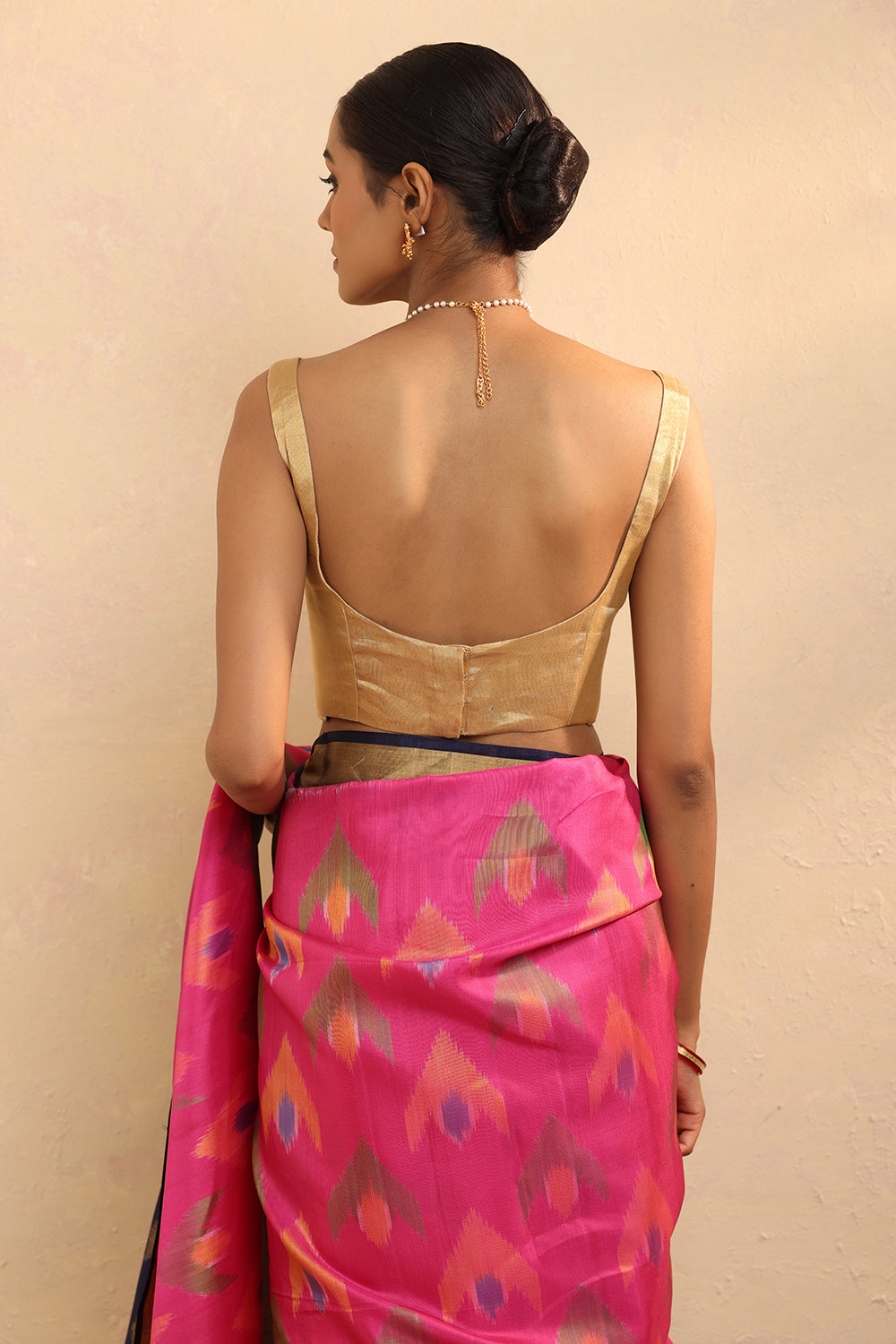 Gold Tissue Blouse