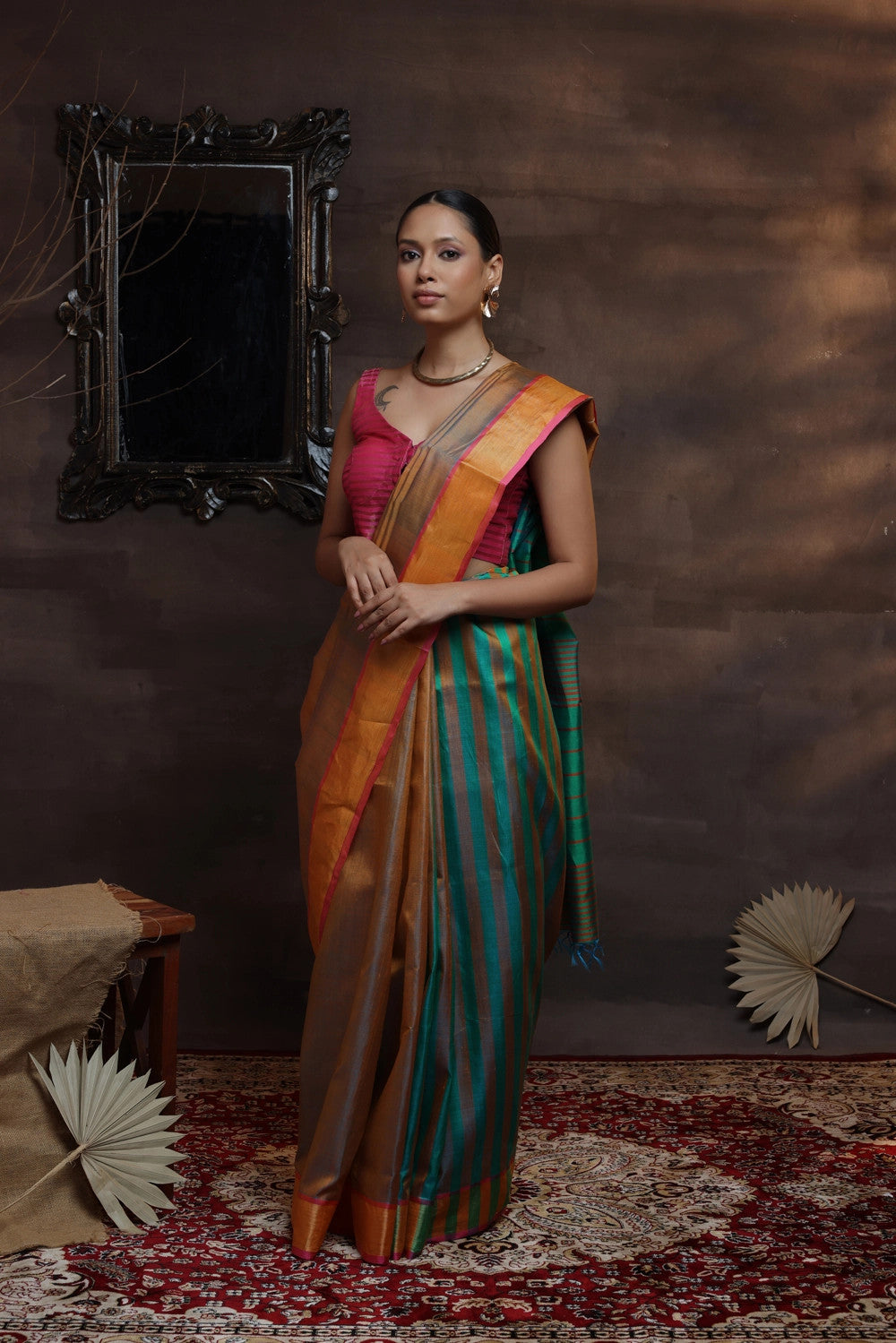 Soft silk saree | Silk saree blouse designs, Saree hairstyles, Ladies blouse  designs