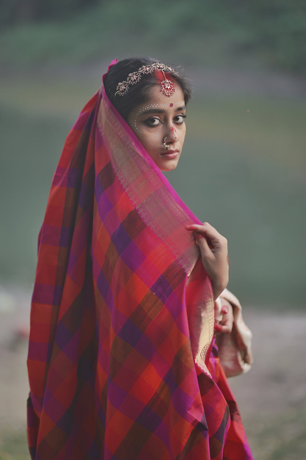 Multi Colour Banarasi Silk Lehenga Choli | Saree designs, Silk lehenga,  Lehenga