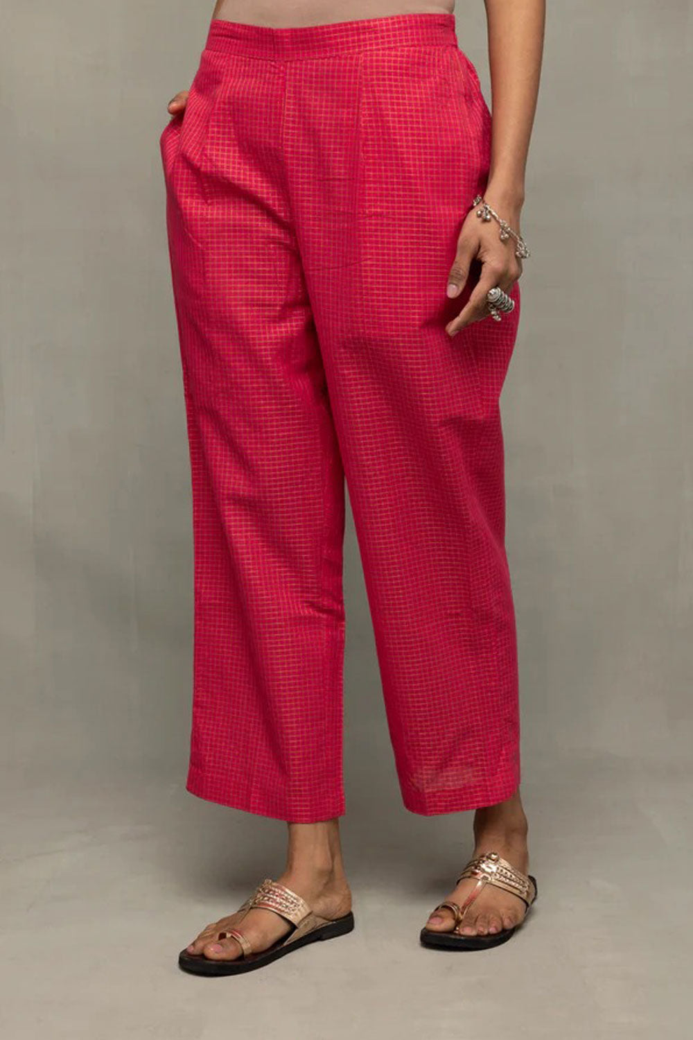 Pink Radiance South Cotton Kurta Set