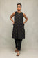 Black Yellow Hearts South Cotton Co-ord Set