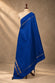 Royal Blue Kanjivaram Pure Silk Zari Checks Dupatta-Sutra Art of Clothing