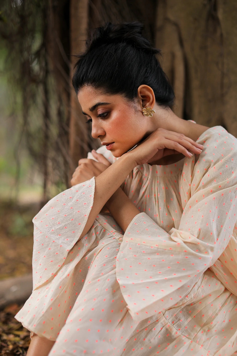 relaxed-fit-dew-cotton-flared-dress-for-resort-and-beach-wear